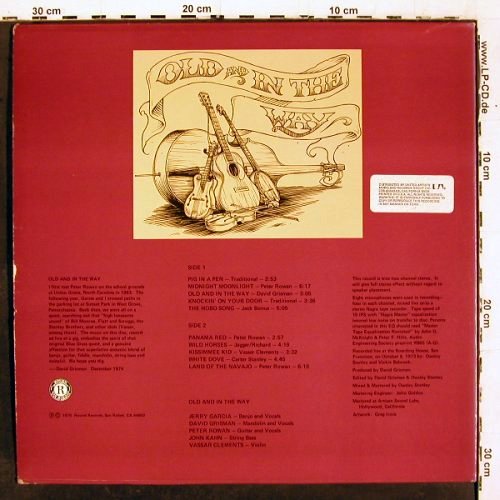 Old & in the Way: Same, Rec.Life Boarding House,S.F., Round Records(RX 103), US, 1975 - LP - V6689 - 9,00 Euro