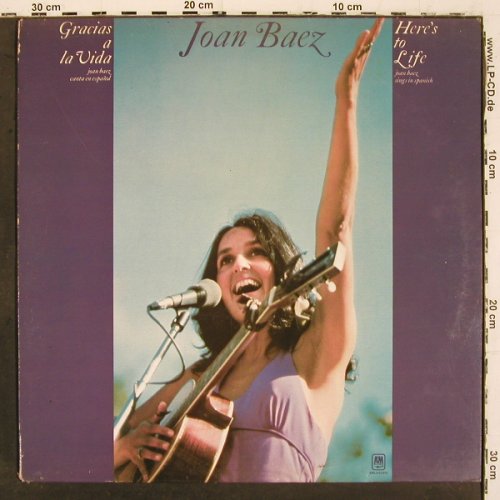 Baez,Joan: Gracias A La Vida, AM(AMLH 63614), NL, 1974 - LP - V6735 - 7,50 Euro