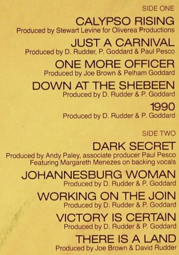 Rudder,David: 1990 (calypso), London (828 215-1), UK, 1990 Typ: LP Best.-Nr.: V6828 Preis: 7,50 Euro.
