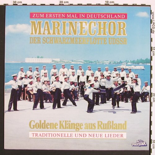 Marinechor der Schwarzmeerflotte: UDSSR, Goldene Klänge aus Ru&szlig;land, Polystar(838 035-1), D, in russ, 1989 - LP - V7135 - 7,50 Euro