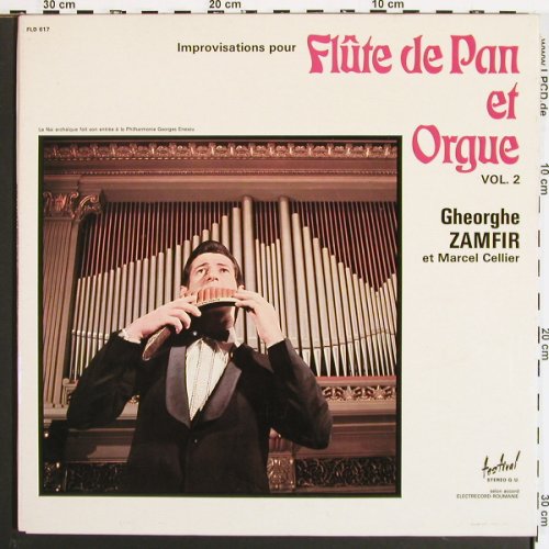 Zamfir,Gheorghe & Marcel Cellier: Flute De Pan Et Orgue Vol.2, Foc, Festival(FLD 617), F,  - LP - V7192 - 6,00 Euro
