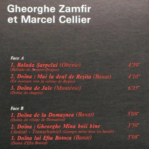 Zamfir,Gheorghe & Marcel Cellier: Flute De Pan Et Orgue Vol.3, Foc, Festival(FLD 630), F,  - LP - Y2664 - 6,00 Euro