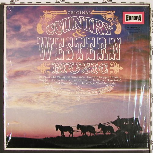 Nashville GamblersWestward Wanderer: Original Country&Western Music,1966, Europa (E 168), D, Ri, 1975 Typ: LP Best.-Nr.: V3004 Preis: 6,00 Euro