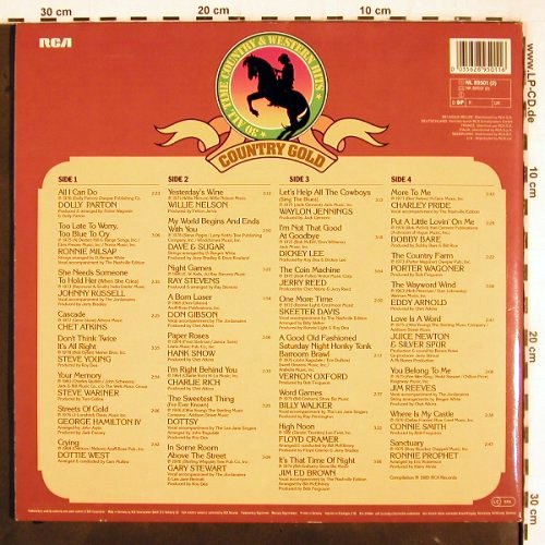V.A.Country Gold 4: Dolly Parton... Ronnie Prophet, Foc, RCA(NL 89501(2)), D, 1985 - 2LP - V3232 - 7,50 Euro