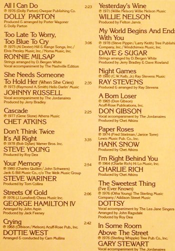 V.A.Country Gold 4: Dolly Parton... Ronnie Prophet, Foc, RCA(NL 89501(2)), D, 1985 - 2LP - V3232 - 7,50 Euro