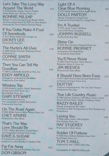 V.A.Country Gold 3: Willie Nelson... Tom T.Hall, Foc, RCA(NL 89500(2)), D, 1985 - 2LP - V3269 - 7,50 Euro