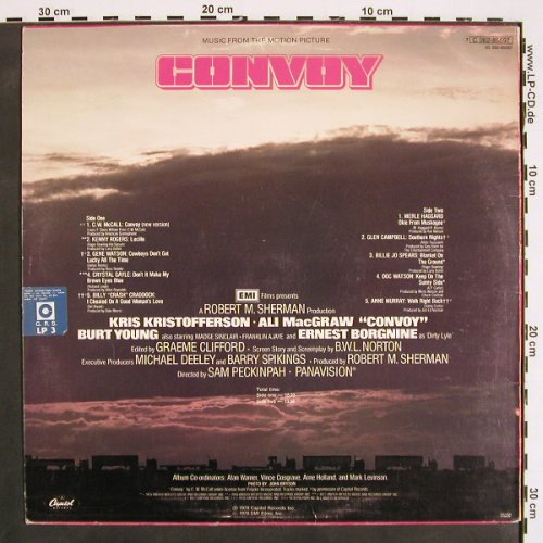 V.A.Convoy: Glen Campbell.. Gene Watson, Capitol (C 062-85597), S, m-/vg+, 1978 Typ: LP Best.-Nr.: V4459 Preis: 5,00 Euro