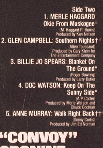 V.A.Convoy: Glen Campbell.. Gene Watson, Capitol (C 062-85597), S, m-/vg+, 1978 Typ: LP Best.-Nr.: V4459 Preis: 5,00 Euro