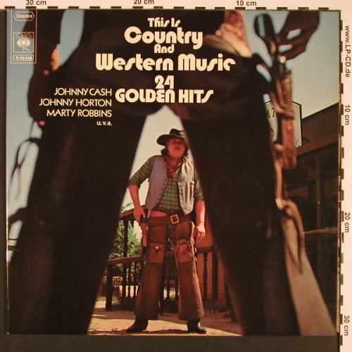 V.A.This Is Country & Western: 24 Golden Hits, Foc, CBS(S 66248), D,  - 2LP - V5171 - 7,50 Euro