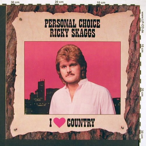 Skaggs,Ricky: Personal Choice, Epic(EPC 451006), NL, 1987 - LP - V5251 - 6,00 Euro