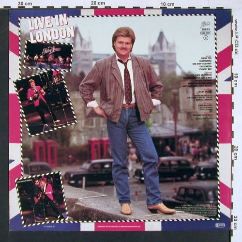 Skaggs,Ricky: Live In London, Epic(EPC 26 618), NL, 1985 - LP - V5252 - 6,00 Euro