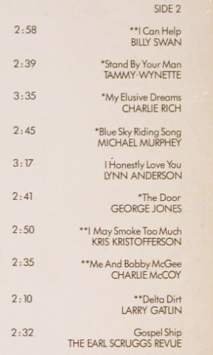 V.A.Nashville Superstars: Johnny Cash... Earl Scruggs Rev., CBS(CBS 80 951), NL, 20Tr., 1975 - LP - V5473 - 5,00 Euro