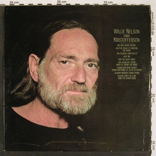 Nelson,Willie: sings Kristofferson, Columbia (JC 36188), US, 1979 Typ: LP Best.-Nr.: V6421 Preis: 6,00 Euro.