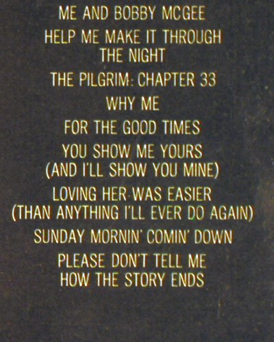 Nelson,Willie: sings Kristofferson, Columbia (JC 36188), US, 1979 Typ: LP Best.-Nr.: V6421 Preis: 6,00 Euro.