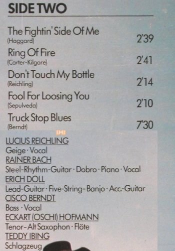 Truck Stop: Can't Stop, Wh.Muster-Promo, Telefunken (SLE 14 783-P), D, 1974 Typ: LP Best.-Nr.: V7013 Preis: 5,00 Euro.