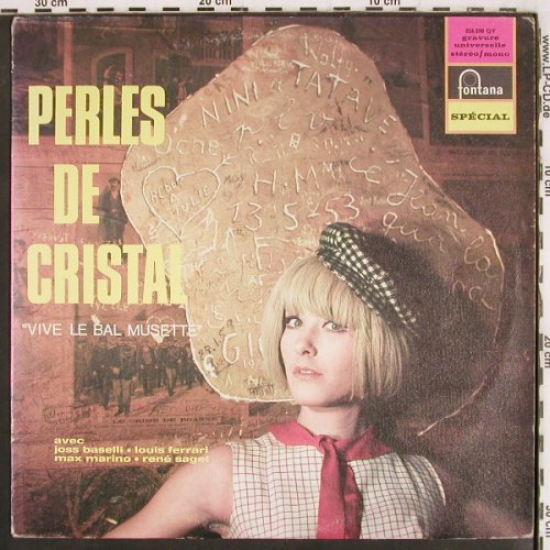 V.A.Perles de Cristal: Vive Le Bal Musette, vg+/m-, Fontana Special (826.508 QY), F Typ: LP Best.-Nr.: V3819 Preis: 6,00 Euro
