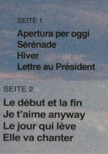 Barriere,Alain: Serenade Et Tragedie,FS-New sealed, Ariola(201 580-320), D, 1979 - LP - V5354 - 7,50 Euro