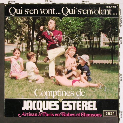 Esterel,Jacques: Qui s'en vont..Qui s'envolent..., Decca(193.478), F,m-/vg+, 1969 - LP - V5554 - 7,50 Euro