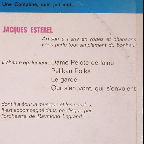 Esterel,Jacques: Qui s'en vont..Qui s'envolent..., Decca(193.478), F,m-/vg+, 1969 - LP - V5554 - 7,50 Euro