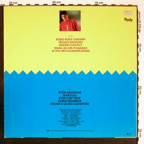 Blanchard: Troglo Dancing, Barclay(0066.073), D, 1981 - LP - V5613 - 6,00 Euro