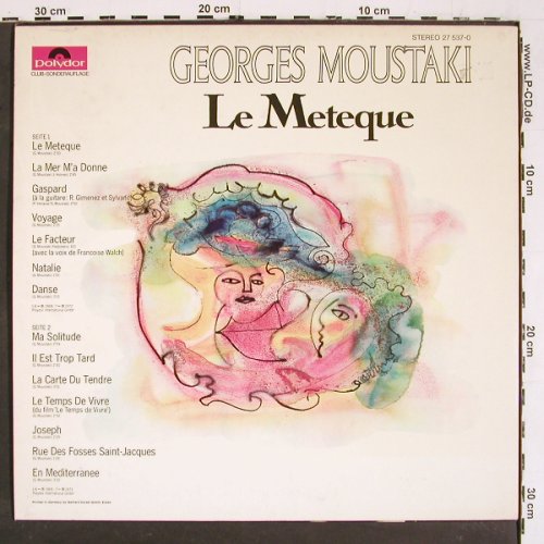Moustaki,Georges: Le Meteque, Polydor Club Sonderaufl. (27 537-0), D Typ: LP Best.-Nr.: V5664 Preis: 7,50 Euro
