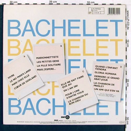 Bachelet,Pierre: Same, Foc, RCA(PL 70719), D, 1985 - 2LP - V6584 - 9,00 Euro
