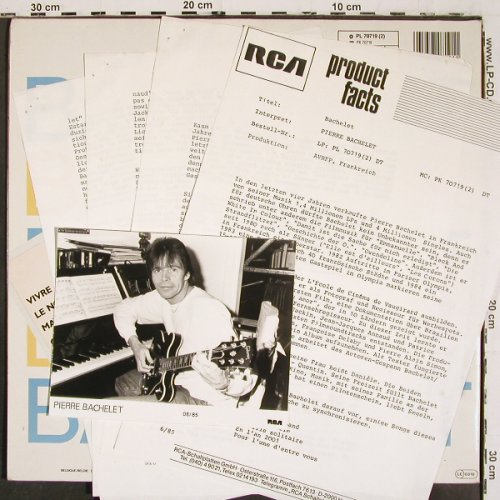Bachelet,Pierre: Same, Foc, RCA(PL 70719), D, 1985 - 2LP - V6584 - 9,00 Euro