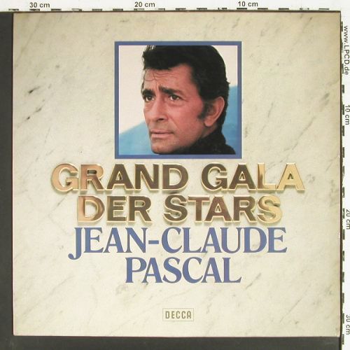 Pascal,Jean Claude: Grand Gala der Stars, Decca(6.22560 AO), D, 1976 - LP - V7767 - 6,00 Euro
