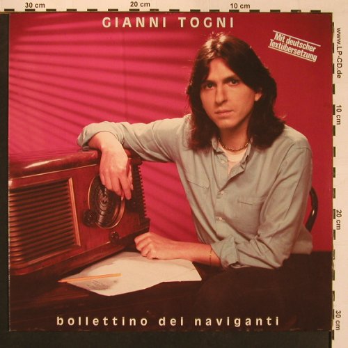 Togni,Gianni: Bollettino Dei Naviganti, CGD(204 777-320), D, 1982 - LP - V5458 - 6,00 Euro