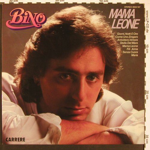 Bino: Mama Leone, Carrere (2934 107), D, 1978 Typ: LP Best.-Nr.: V6103 Preis: 5,00 Euro
