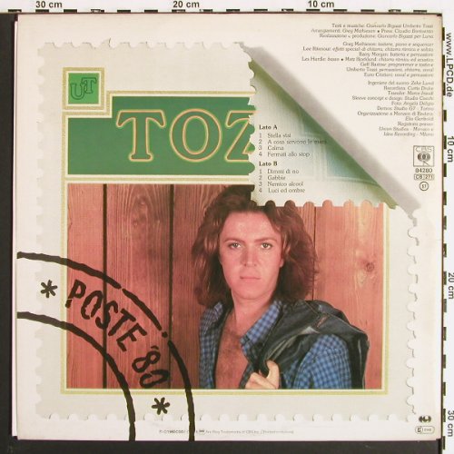 Tozzi,Umberto: Tozzi, Foc, CBS(CBS 84280), NL, 1980 - LP - V7196 - 7,50 Euro