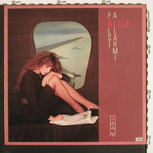 Alice: Falsi Alarmi, EMI (1186291), D, 1983 Typ: LP Best.-Nr.: V7402 Preis: 6,00 Euro.