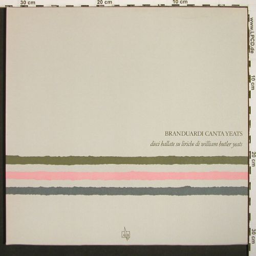 Branduardi Canta Yeats: Dieci Ballate su Liriche di W.B.Foc, Ariola(207 783), D, Foc, 1986 - LP - V7544 - 7,50 Euro