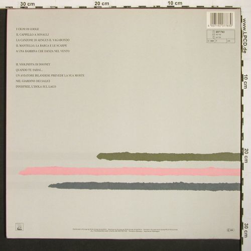 Branduardi Canta Yeats: Dieci Ballate su Liriche di W.B.Foc, Ariola(207 783), D, Foc, 1986 - LP - V7544 - 7,50 Euro