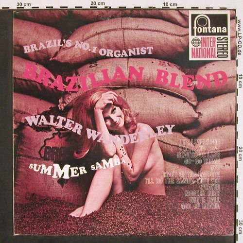 Wanderley,Walter: Brazilian Blend, Fontana (858 023 FPY), NL, 1967 Typ: LP Best.-Nr.: V4654 Preis: 20,00 Euro