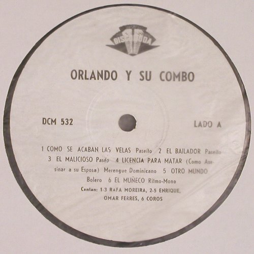 Orlando Y Su Combo: El Ritmo Inconfundible De Venezuela, Discomoda(DCM 532), Venezuela,  - LP - V4910 - 12,50 Euro