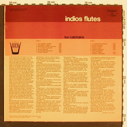 Los Calchakis: Indios Flutes, Arion(6.22659 AO), D, 1975 - LP - V5331 - 7,50 Euro