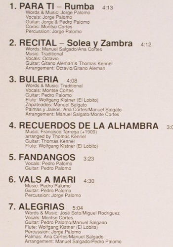 Danza Fuego: Flamenco-Poesie, ARC(EULP 1115), D,  - LP - V5343 - 6,00 Euro