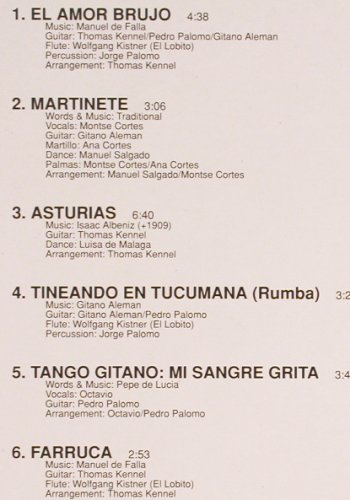 Danza Fuego: Flamenco-Poesie, ARC(EULP 1115), D,  - LP - V5343 - 6,00 Euro