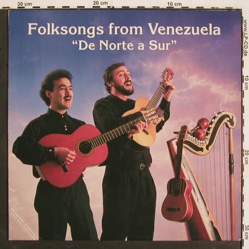 De Norte A Sur: Folksongs From Venezuela, Arcade(EULP 1149), D, 1990 - LP - V5345 - 7,50 Euro