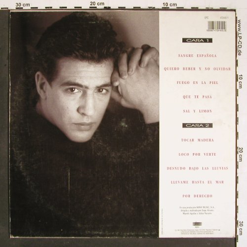 Tena,Manolo: Sangre Espanola, Sony(4724551), E, 1992 - LP - V5547 - 7,50 Euro