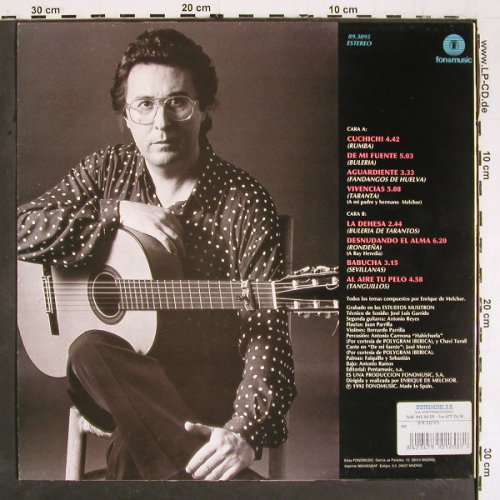 de Melchor,Enrique: Cuchichi, Fonomusic(89.3095), E, 1992 - LP - V5561 - 7,50 Euro