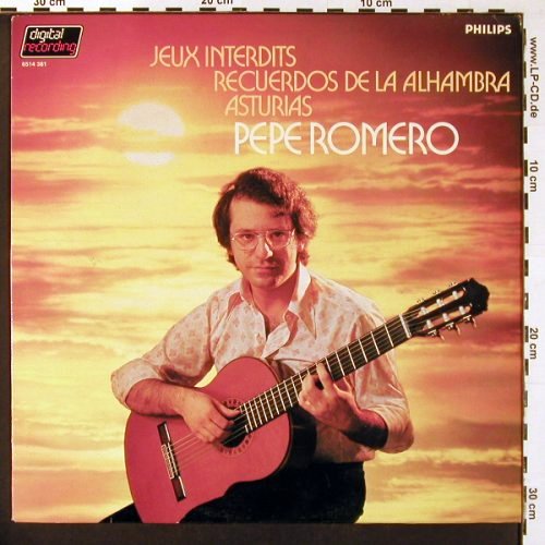Romero,Pepe: Famose Spanish Guitar Music, Philips(6514 381), NL, 1983 - LP - V5601 - 7,50 Euro