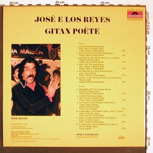 Jose e Los Reyes: Gitan Poete, Polydor (2417 116), D, 1978 Typ: LP Best.-Nr.: V6053 Preis: 7,50 Euro
