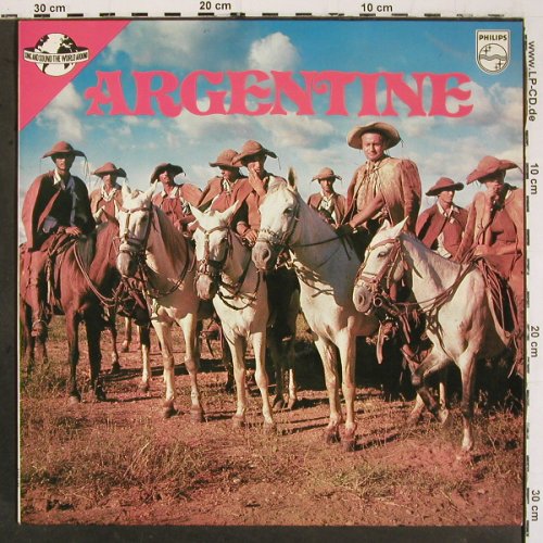 V.A.Argentine (1962-1971): Songs & Sound The World Around, Philips (6347 196), NL, 1973 Typ: LP Best.-Nr.: V6488 Preis: 7,50 Euro.