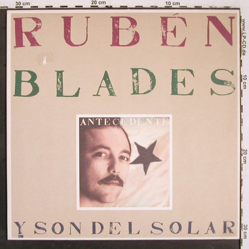 Blades,Ruben & Del Solar: Antecedente, m /vg+, Messidor(15992), D, 1988 - LP - V6537 - 7,50 Euro