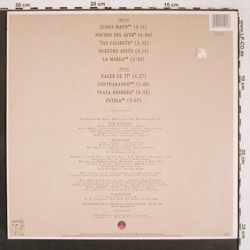 Blades,Ruben & Del Solar: Antecedente, m /vg+, Messidor(15992), D, 1988 - LP - V6537 - 7,50 Euro