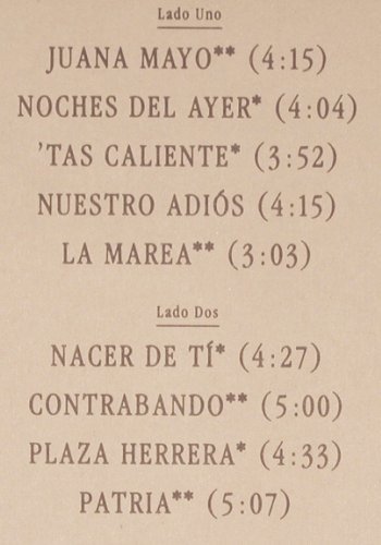 Blades,Ruben & Del Solar: Antecedente, m /vg+, Messidor(15992), D, 1988 - LP - V6537 - 7,50 Euro