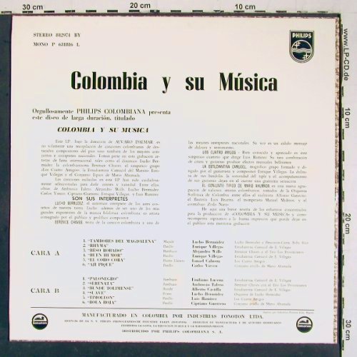 V.A.Cafe - Colombia Y Su Musica 1+2: Lucio Bermudez... Alvaro Romero, Philips,Mono (P 631816 L&sol;821L), Colombia Typ: LP*2 Best.-Nr.: V6562 Preis: 24,00 Euro.