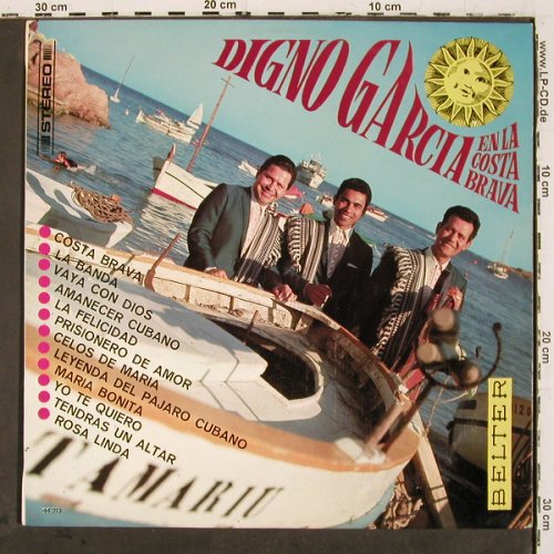 Garcia,Digno  y sus Carios: En La Costa Brava, Belter(44.212), E,  - LP - V6759 - 6,00 Euro